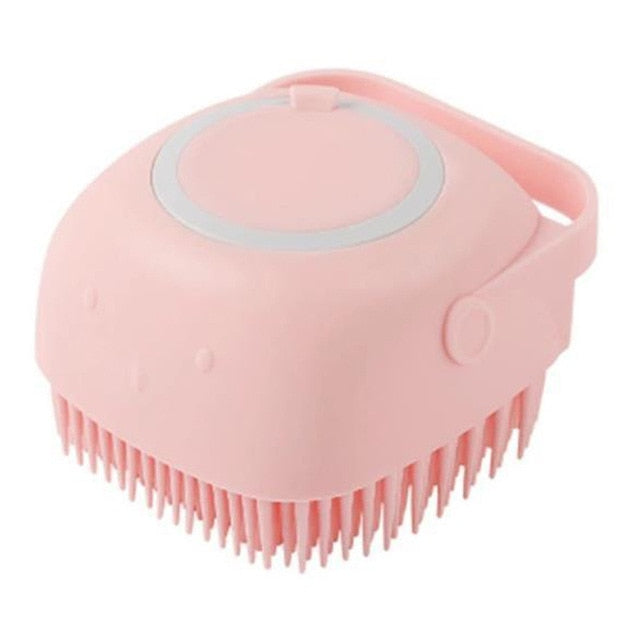 Soft Safety Silicone Bath Brush For Pet