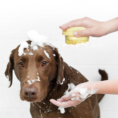 Soft Safety Silicone Bath Brush For Pet